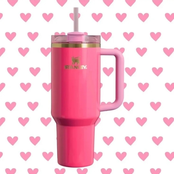 SOLD- Stanley The Quencher H2.0 Flowstate Tumbler ♥️ PINK PARADE ♥ - Picture 8 of 8